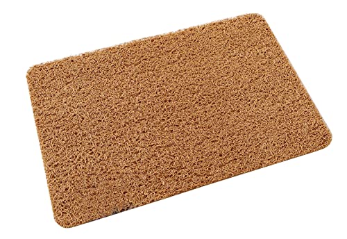 樂天商城 - ダルトン(Dulton) インテリア雑貨 PVC コイル マット マスタードブラウン Sサイズ PVC COIL MAT MUSTARD H19-0080S/MS