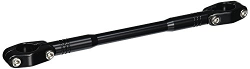ハリケーン(HURRICANE) ハンドルブレース φ7/8インチハンドル用 スリムタイプ SSサイズ 240mm オールブラック HB0687B