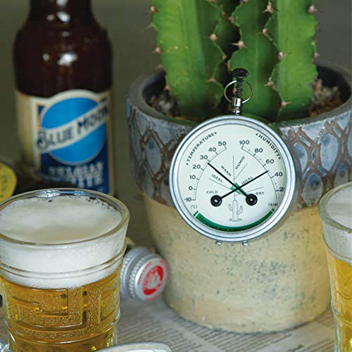ダルトン(Dulton) 温湿度計 サーモハイグロメーター 高さ73*幅65*奥行23mm メキシコタイプ THERMO-HYGROMETER MEXICO K925-1283MX [3]