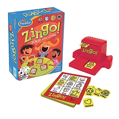 ThinkFun シンクファン ゲーム 『 ジンゴ 』 7700 対象年齢4歳* 英語力を育むゲーム 知育ゲーム プレゼント 誕生日/クリスマス