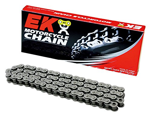 サイズ：76L EK(イーケー) QX リングシールチェーン 428SR-X2スチール 76L セミプレスクリップジョイント -