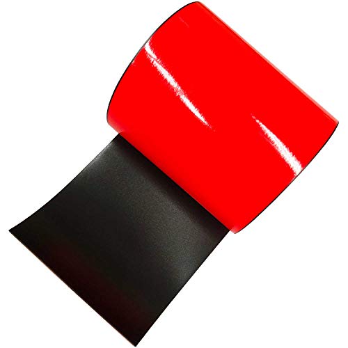 日東エルマテリアル 蛍光マグネットシート 100mm*1m KEIKO-MAGNET100R 赤