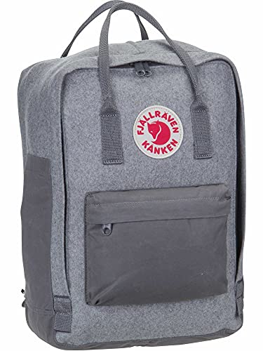 色:Granite Grey フェールラーベン リュック G-1000素材使用 Kanken Re-Wool Laptop 15インチ 容量:18L 23328 色:Granite Grey フェールラーベン リュック G-1000素材使用 Kanken Re-Wool Laptop 15インチ 容量:18L 23328
