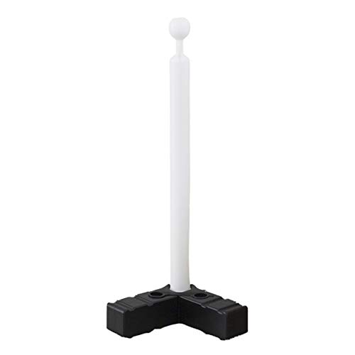 ミツギロン(Mitsugiron) Vストンチェーンスタンド SF-77-W ホワイト 本体: 奥行81.5cm 本体: 高さ24.2cm 本体: 幅36.9cm