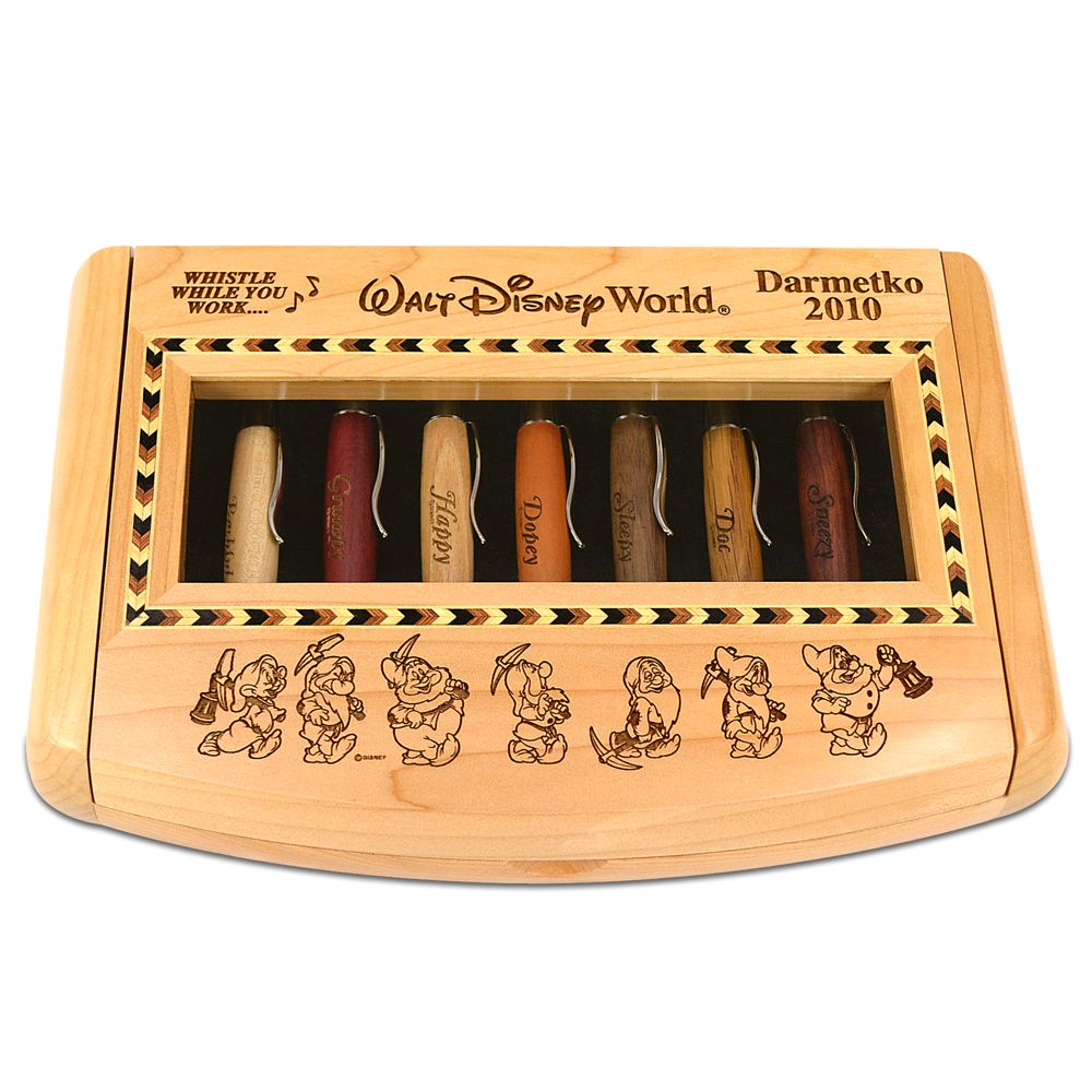 【取寄せ】 ディズニー Disney US公式商品 7人の小人たち 白雪姫 アリバスブラザーズ ペン 筆記具 文具 文房具 セット [並行輸入品] Seven Dwarfs Pen Set by Arribas ? Personalizable グッズ ストア プレゼント ギフト クリスマス 誕生日 人気 bemagical-10386173 ビーマジカル楽天市場店 サンプル画像2