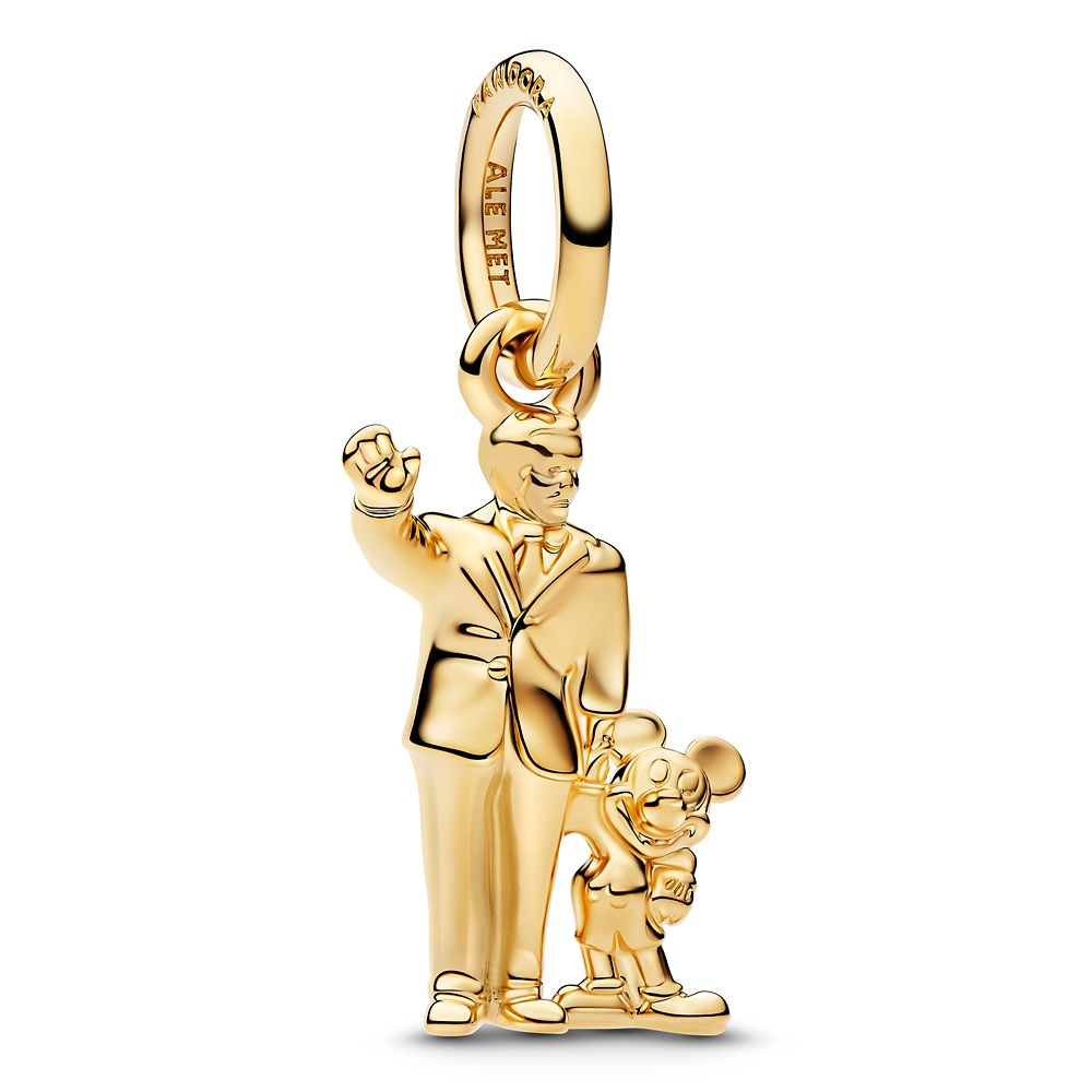 Rakuten - 【取寄せ】 ディズニー Disney US公式商品 ミッキーマウス ミッキー ドーラ パンドラ PANDORA ウォルトディズニー チャーム 飾り ジュエリー アクセサリー スタチュー 置物 [並行輸入品] Walt Disney and Mickey Mouse ''Partners'' Statue Dangle Charm by Pandora グ