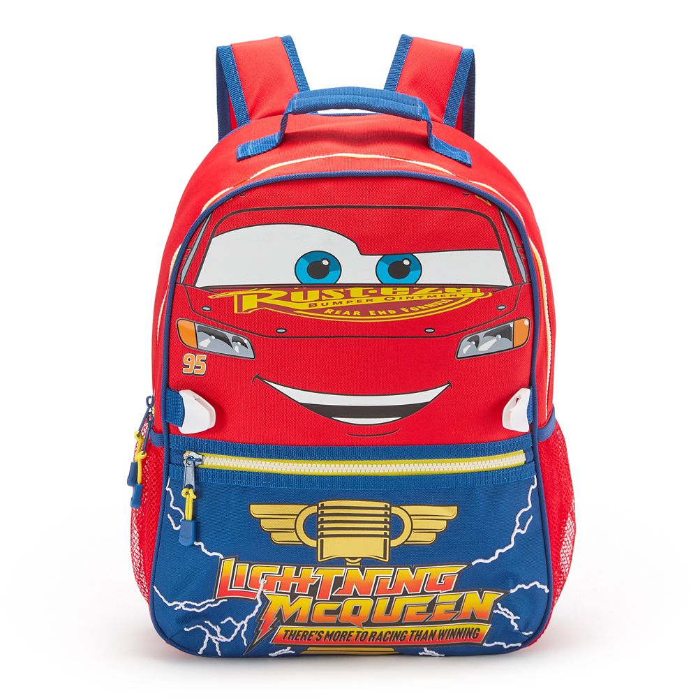 Rakuten - 【取寄せ】 ディズニー Disney US公式商品 カーズ Cars ライトニング マックイーン マックイン リュックサック バックパック バッグ 鞄 かばん [並行輸入品] Lightning McQueen Backpack ? Cars ? Personalized グッズ ストア プレゼント ギフト クリスマス 誕生日 人気