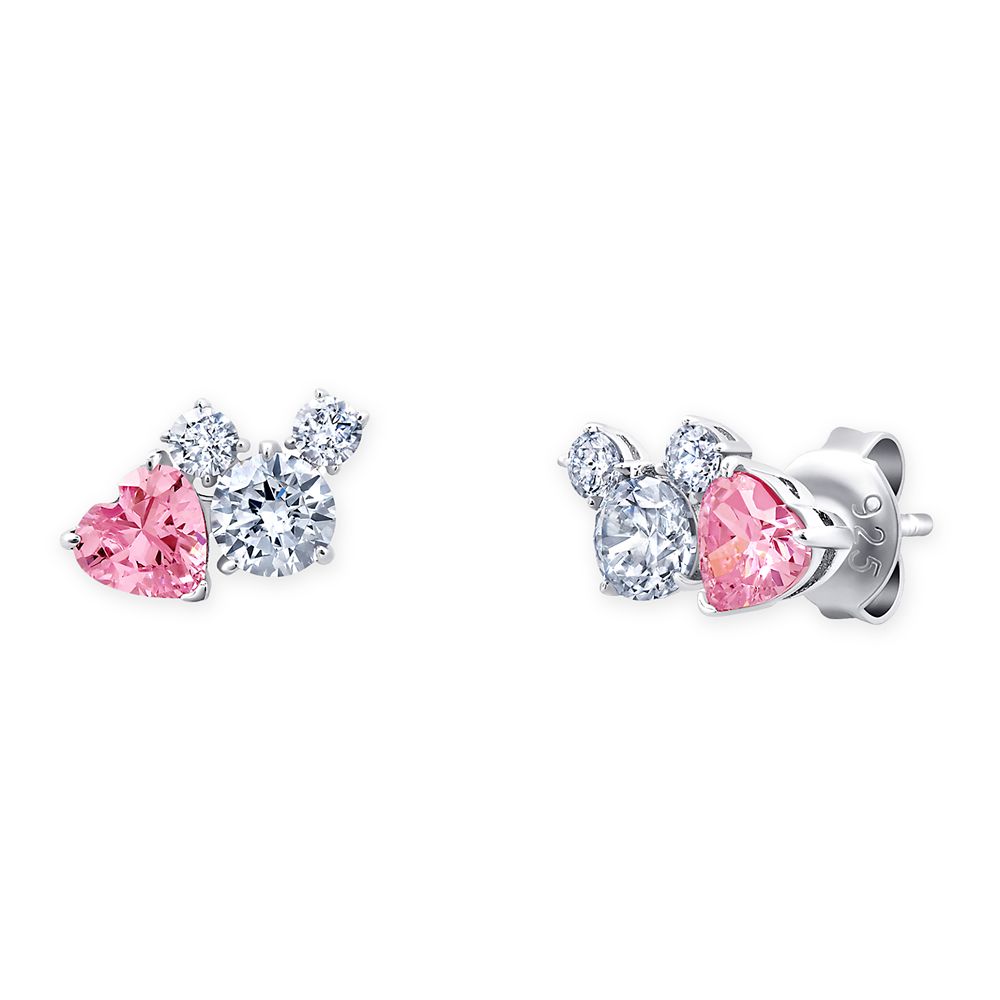 Rakuten - 【取寄せ】 ディズニー Disney US公式商品 ミッキーマウス ミッキー ピアス ジュエリー アクセサリー クリスル CRISLU [並行輸入品] Mickey Mouse Icon and Heart Earrings by CRISLU グッズ ストア プレゼント ギフト 誕生日 人気