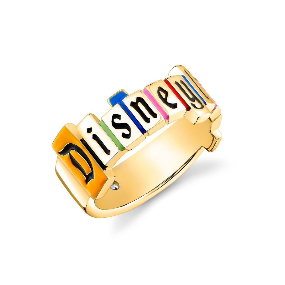 【取寄せ】 ディズニー Disney US公式商品 ディズニーランド 指輪 リング ジュエリー アクセサリー クリスル CRISLU [並行輸入品] Disneyland Marquee Ring by CRISLU ? Gold グッズ ストア プレゼント ギフト 誕生日 人気