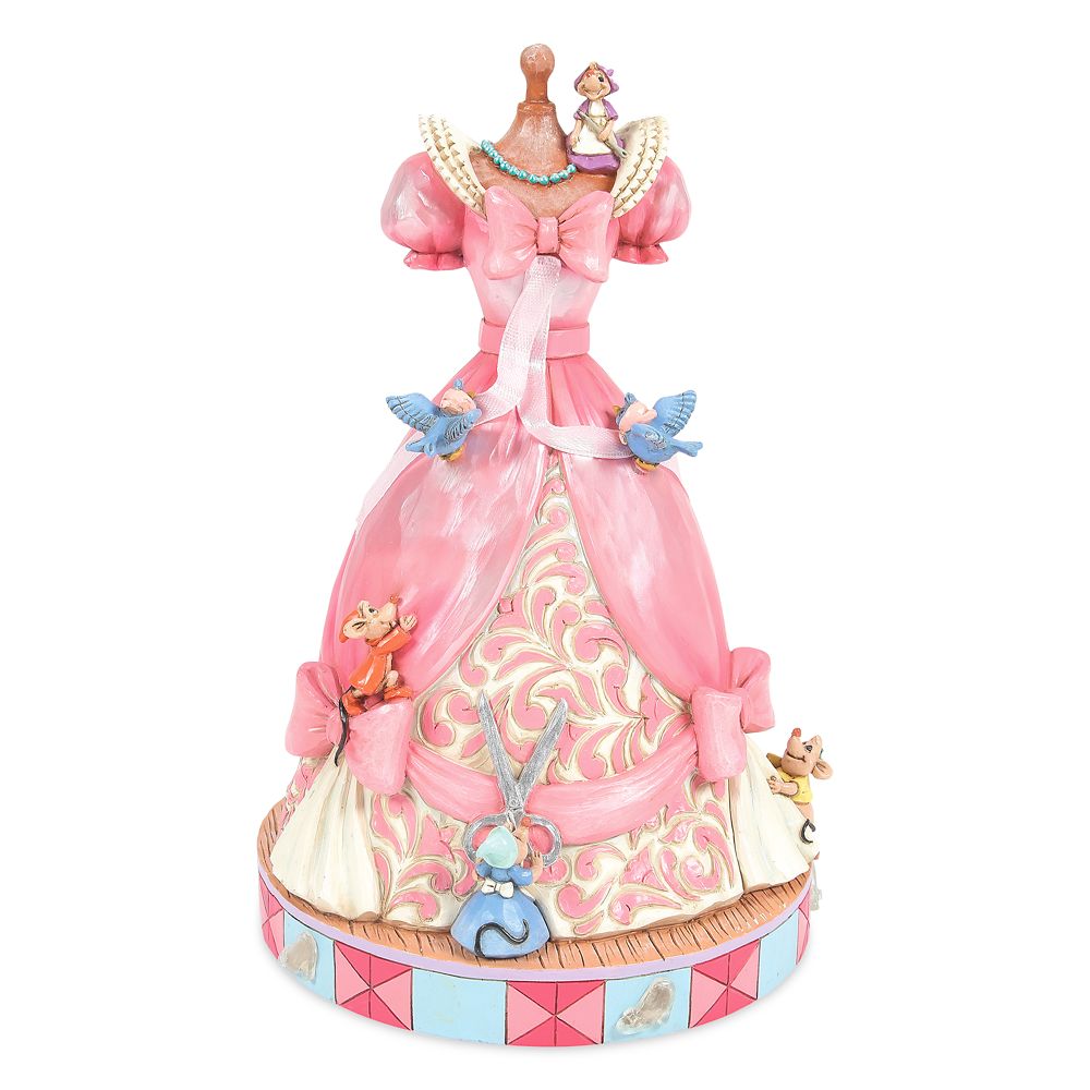Rakuten - 【取寄せ】 ディズニー Disney US公式商品 シンデレラ プリンセス 置物 フィギュア ジムショア 人形 ドレス 洋服 おもちゃ ミュージカル [並行輸入品] Cinderella ''A Dress for Cinderelly'' Musical Figure by Jim Shore プレゼント ギフト クリスマス 誕生日 人気