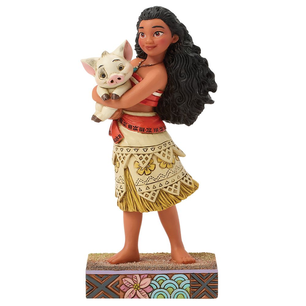 Rakuten - 【取寄せ】 ディズニー Disney US公式商品 モアナと伝説の海 モアナ ワイアリキ プア こぶた 置物 フィギュア ジムショア 人形 おもちゃ [並行輸入品] Moana and Pua ''Wayfinder's Best Friend'' Figure by Jim Shore プレゼント ギフト クリスマス 誕生日 人気