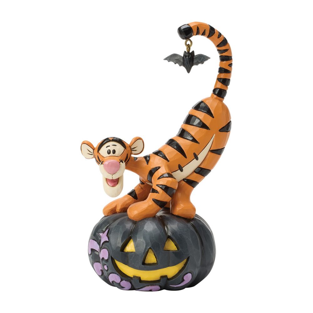 Rakuten - 【取寄せ】 ディズニー Disney US公式商品 くまのプーさん ぷーさん プーさん pooh ティガー タイガー 置物 フィギュア ジムショア 人形 おもちゃ [並行輸入品] Tigger ''Bat-tastic Fun'' Figure by Jim Shore ? Winnie the Pooh プレゼント ギフト