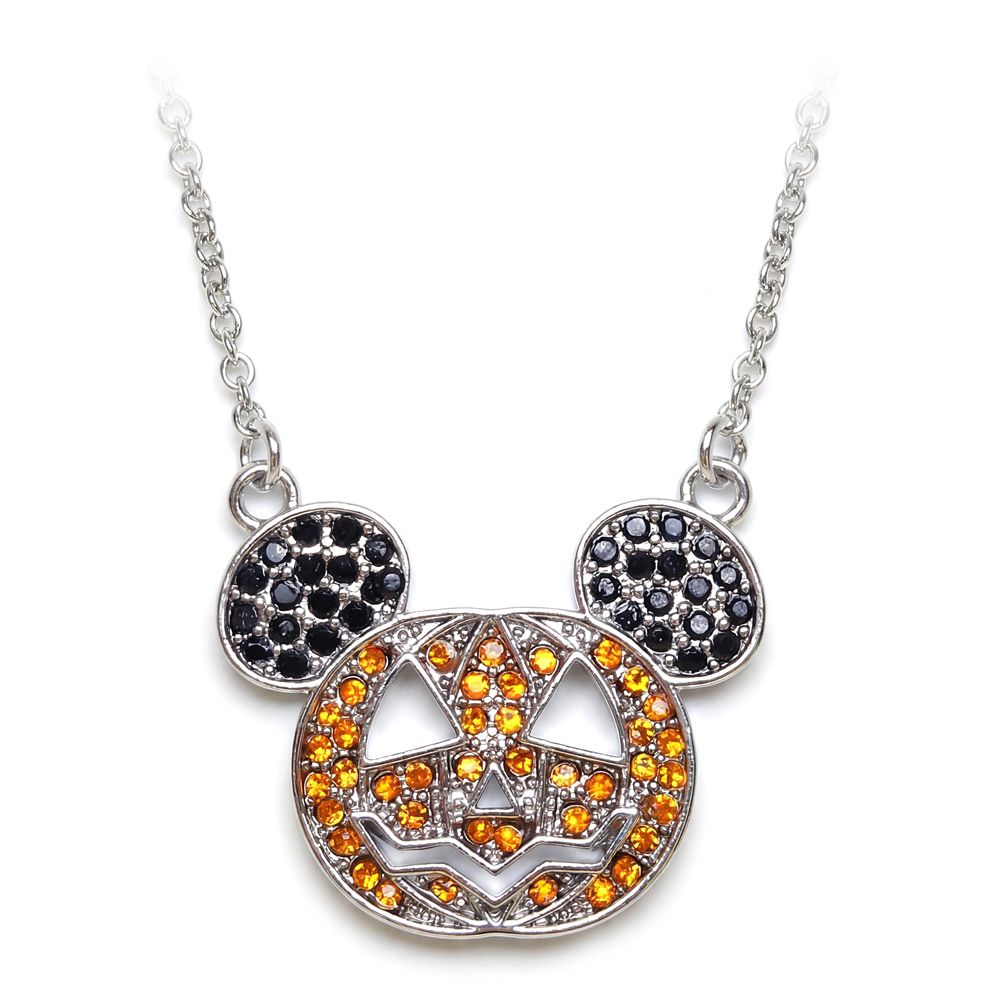 乐天商城 - 【取寄せ】 ディズニー Disney US公式商品 ミッキーマウス ミッキー アリバスブラザーズ ネックレス ジュエリー アクセサリー ハロウィーン ハロウィン [並行輸入品] Mickey Mouse Icon Halloween Pumpkin Necklace by Arribas プレゼント ギフト クリスマス 誕生日 人気