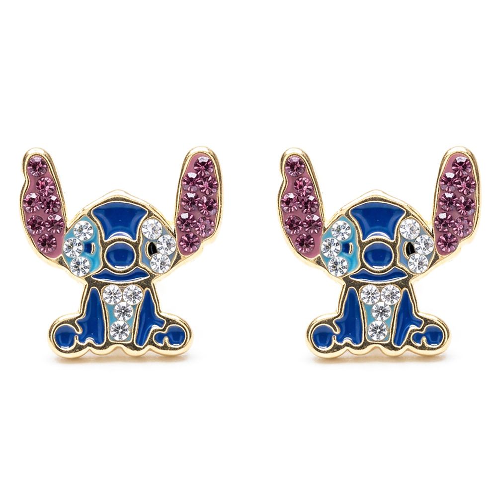 Rakuten - 【取寄せ】 ディズニー Disney US公式商品 スティッチ リロとスティッチ リロ アリバスブラザーズ ピアス ジュエリー アクセサリー [並行輸入品] Stitch Stud Earrings by Arribas ? Lilo & Stitch グッズ ストア プレゼント ギフト クリスマス 誕生日 人気