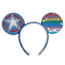  ディズニー Disney US公式商品 マーベル Marvel アメリカチャベス ヘッドバンド ヘアアクセサリー イヤーヘッドバンド アクセサリー バンド コレクション 大人用 大人  America Chavez Ear Headband for Adults ? Pride Collection グッズ スト