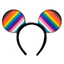 【取寄せ】 ディズニー Disney US公式商品 ミッキーマウス ミッキー ディズニープライドコレクション ヘッドバンド ヘアアクセサリー イヤーヘッドバンド...