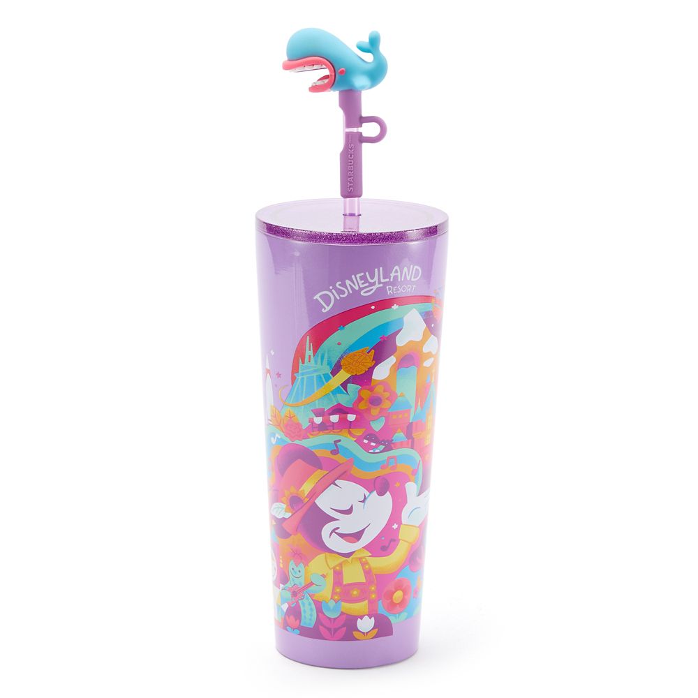 乐天商城 - 【取寄せ】 ディズニー Disney US公式商品 ディズニーランド スターバックス タンブラー カップ 水筒 コップ 食器 ストロー ストロー付き ステンレス製 [並行輸入品] Disneyland 24 oz. Stainless Steel Starbucks? Travel Tumbler with Straw プレゼント ギフト