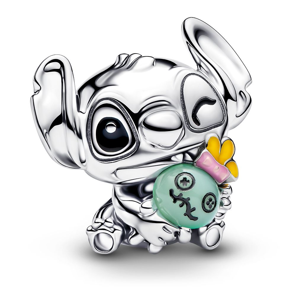 【取寄せ】 ディズニー Disney US公式商品 スティッチ リロとスティッチ リロ パンドラ PANDORA スクランプ チャーム 飾り ジュエリー アクセサリー [並行輸入品] Stitch and Scrump Mother's Day Charm by Pandora ? Lilo & Stitch プレゼント ギフト