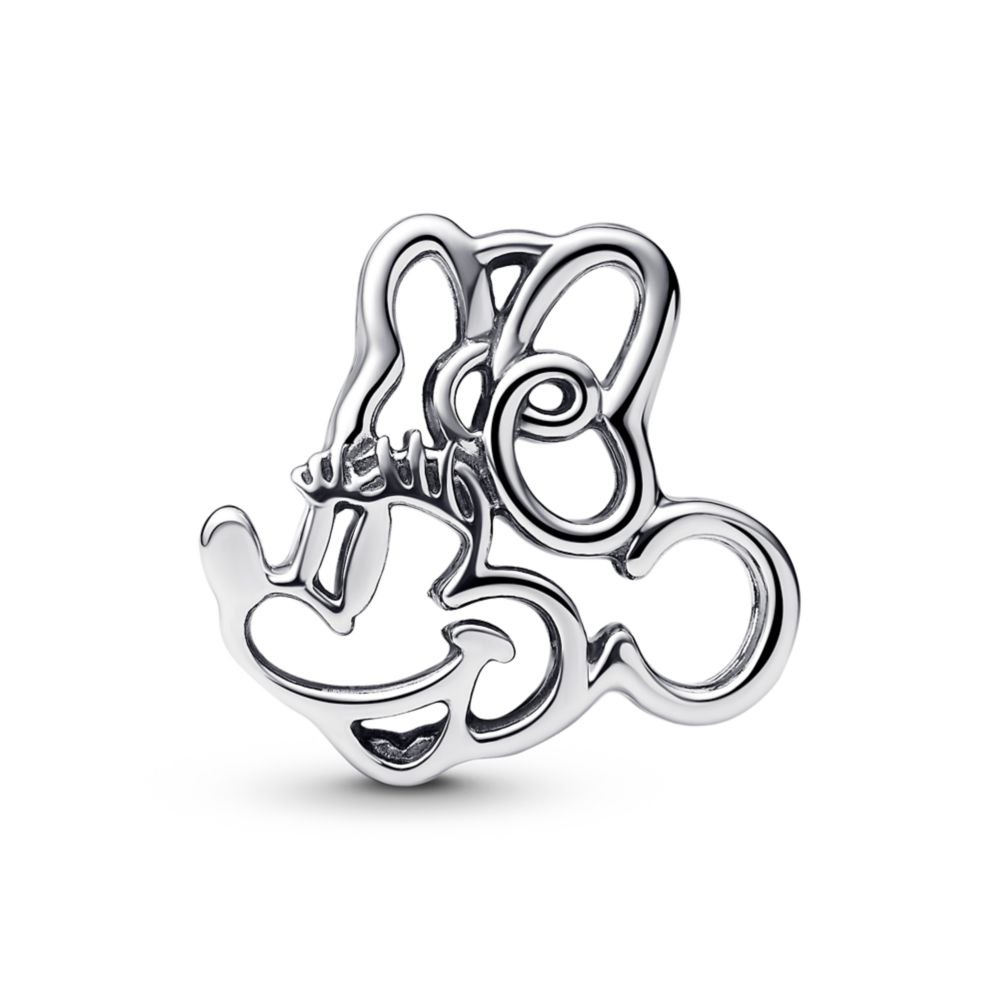 乐天商城 - 【取寄せ】 ディズニー Disney US公式商品 ミニーマウス ミニー パンドラ PANDORA チャーム 飾り ジュエリー アクセサリー [並行輸入品] Minnie Mouse Openwork Charm by Pandora グッズ ストア プレゼント ギフト クリスマス 誕生日 人気