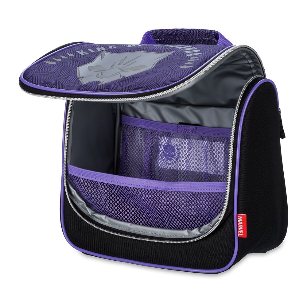 【取寄せ】 ディズニー Disney US公式商品 ブラックパンサー マーベル marvel ランチボックス お弁当箱 サンドイッチ入れ [並行輸入品] Black Panther ''King of Wakanda'' Lunch Box グッズ ストア プレゼント ギフト クリスマス 誕生日 人気 3