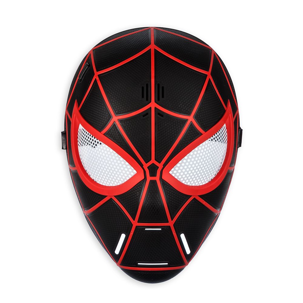 【取寄せ】 ディズニー Disney US公式商品 スパイダーマン マイルスモラレス スパイダーバース 光る ライトアップ マスク お面 おもちゃ パーティー [並行輸入品] Miles Morales Light-Up Mask ? Spider-Man: Across the Spider-Verse グッズ ストア プレゼント ギフト