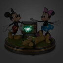 【取寄せ】 ディズニー Disney US公式商品 ミッキーマウス ミッキー ミニーマウス ミニー プルート Pluto フィギュア 置物 人形 光る ライトアップ おもちゃ ミュージカル [並行輸入品] Mickey and Minnie Mouse with Light-Up Musical Figure ? Disney100 グッズ スト 2