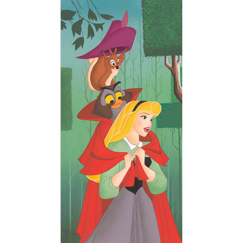 Rakuten - 【取寄せ】 ディズニー Disney US公式商品 眠れる森の美女 オーロラ姫 プリンセス ドリーム 限定版 限定 キャンバス [並行輸入品] Sleeping Beauty ''Dream Prince'' Canvas Artwork by Don ''Ducky'' Williams ? Limited Edition プレゼント ギフト