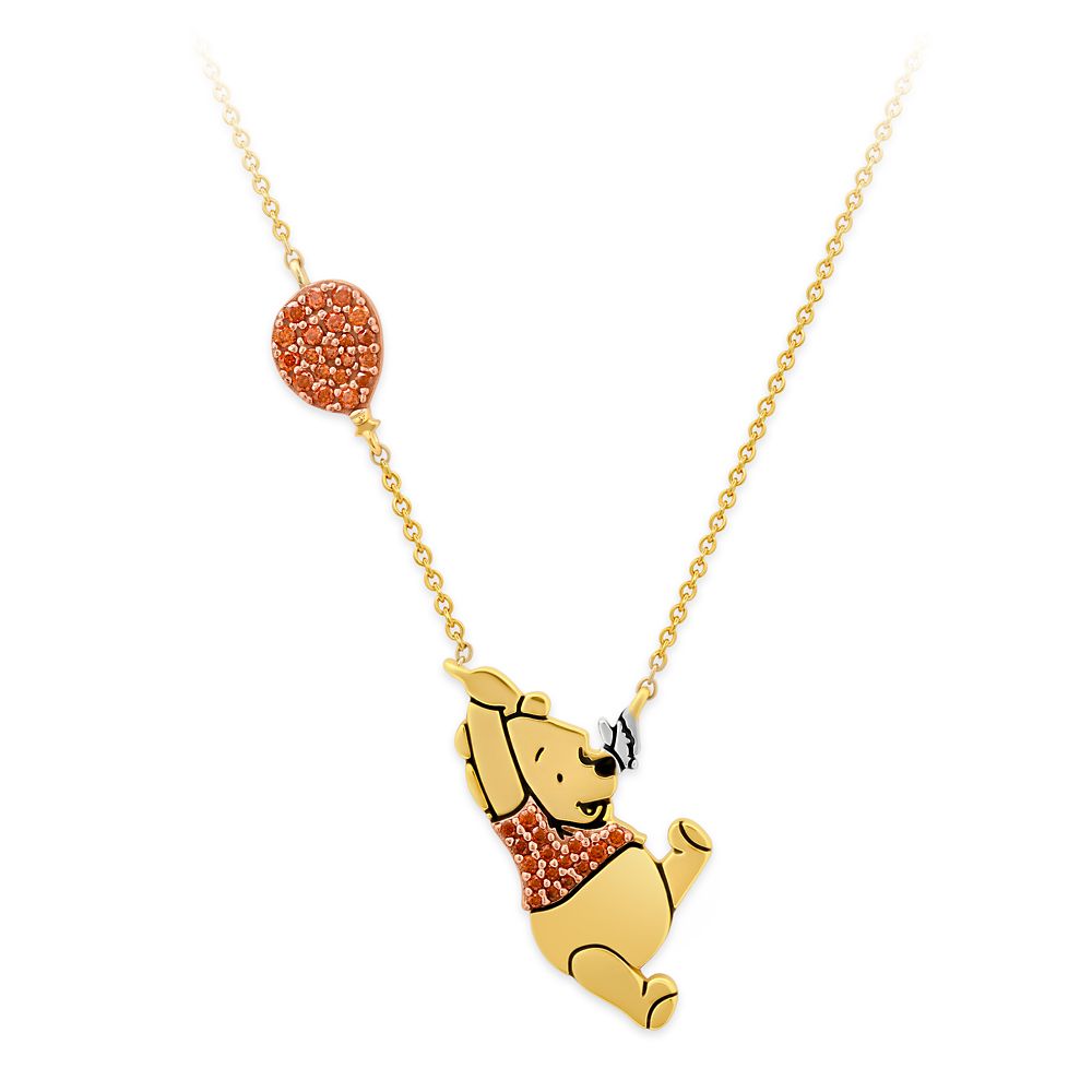 Rakuten - 【取寄せ】 ディズニー Disney US公式商品 くまのプーさん ぷーさん プーさん pooh ネックレス ジュエリー アクセサリー クリスル CRISLU [並行輸入品] Winnie the Pooh Necklace by CRISLU グッズ ストア プレゼント ギフト クリスマス 誕生日 人気