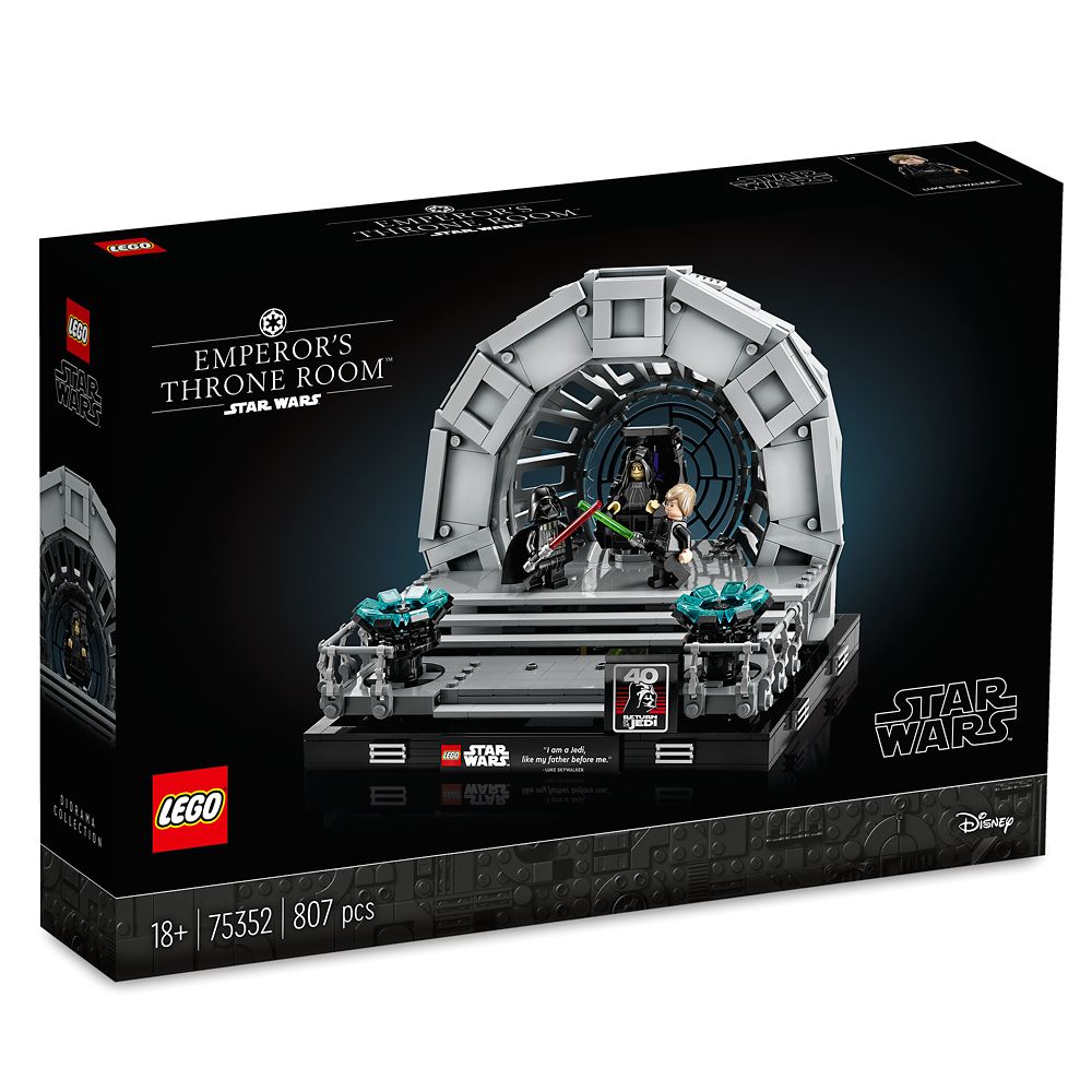【取寄せ】 ディズニー Disney US公式商品 スターウォーズ レゴブロック LEGO ジェダイ レゴ おもちゃ ジオラマ 展示物 [並行輸入品] Emperor's Throne Room Diorama 75352 ? Star Wars: Return of the Jedi グッズ ストア プレゼント ギフト クリスマス 誕生日 人気