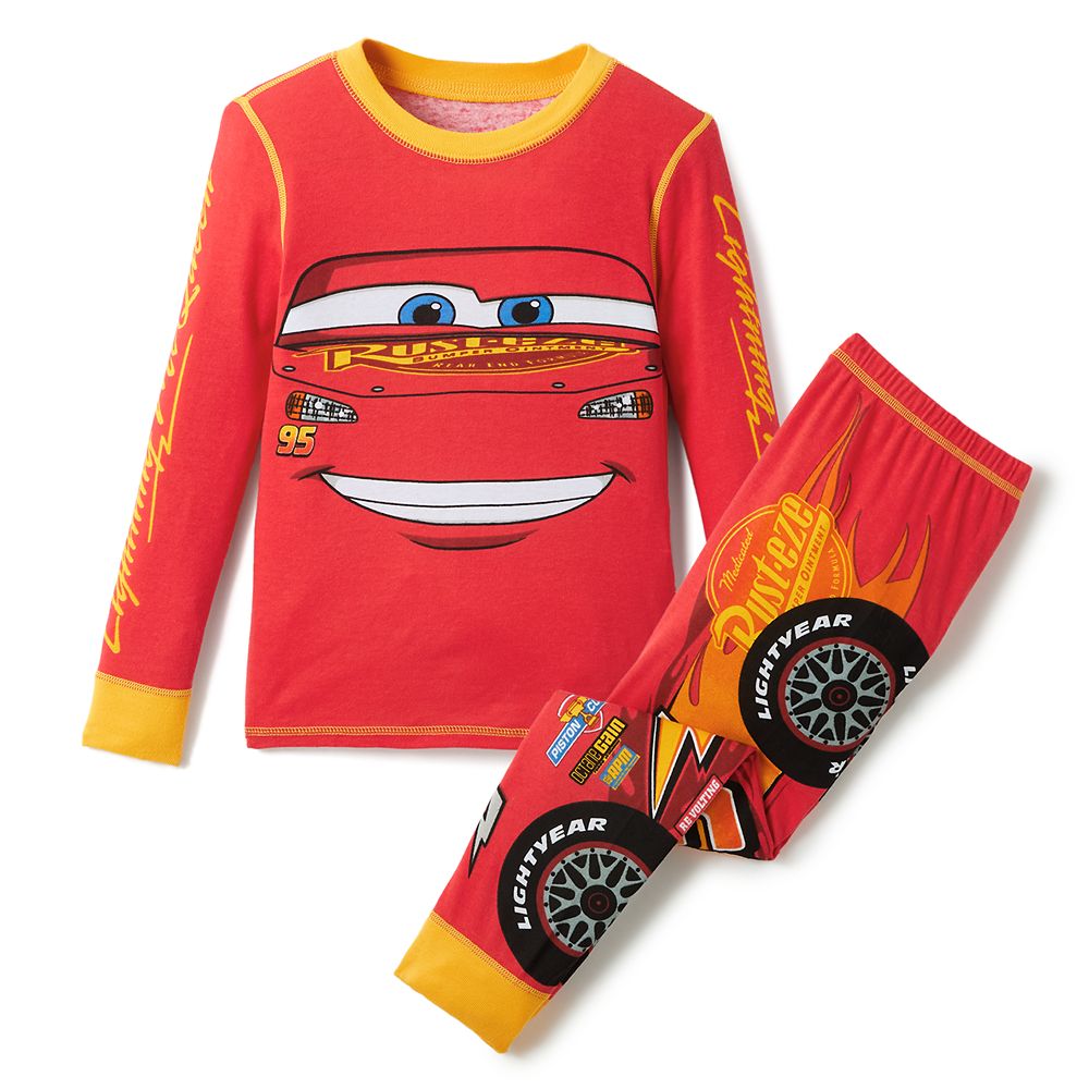 樂天商城 - 【取寄せ】 ディズニー Disney US公式商品 カーズ Cars ライトニング マックイーン マックイン 子供 キッズ 女の子 男の子 パジャマ 寝巻き 部屋着 服 コスチューム 衣装 ドレス コスプレ ハロウィン ハロウィーン [並行輸入品] Lightning McQueen Costume PJ PALS for