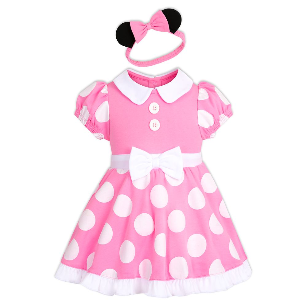 【取寄せ】 ディズニー Disney US公式商品 ミニーマウス ミニー 赤ちゃん ベビー 幼児 女の子 男の子 コスチューム 衣装 ドレス 服 コスプレ ハロウィン ハロウィーン ロンパース ボディスーツ ボディースーツ ピン コレクターグッズ おもちゃ ベビー [並行輸入品] Min
