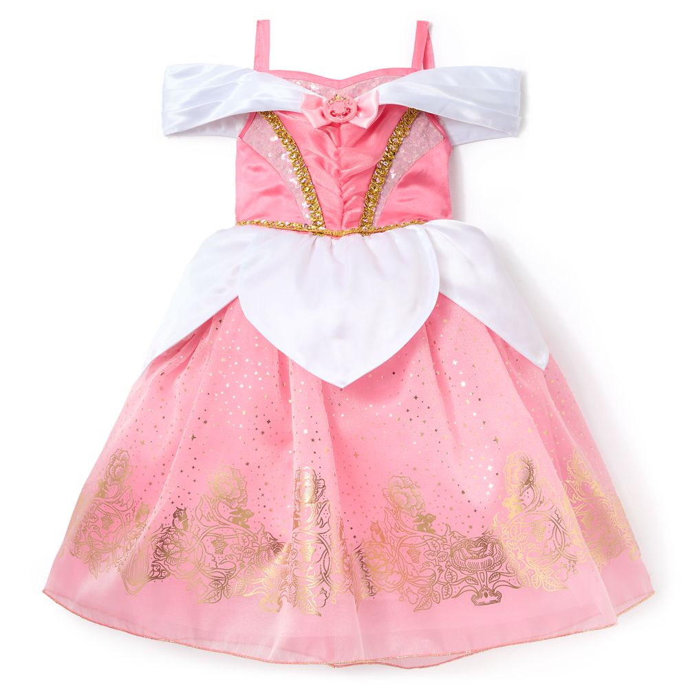 乐天商城 - 【取寄せ】 ディズニー Disney US公式商品 眠れる森の美女 オーロラ姫 プリンセス 子供 キッズ 女の子 男の子 コスチューム 衣装 ドレス 服 コスプレ ハロウィン ハロウィーン パジャマ 寝具 部屋着 [並行輸入品] Aurora Costume for Kids ? Sleeping Beauty グッズ