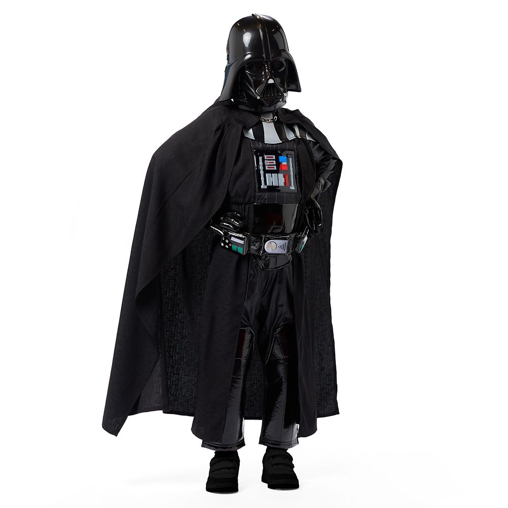【取寄せ】 ディズニー Disney US公式商品 ダースベイダー スターウォーズ ダースベーダー 子供 キッズ 女の子 男の子 コスチューム 衣装 ドレス 服 コスプレ ハロウィン ハロウィーン 並行輸入品 Darth Vader Costume with Lights and Sounds for Kids Star Wars