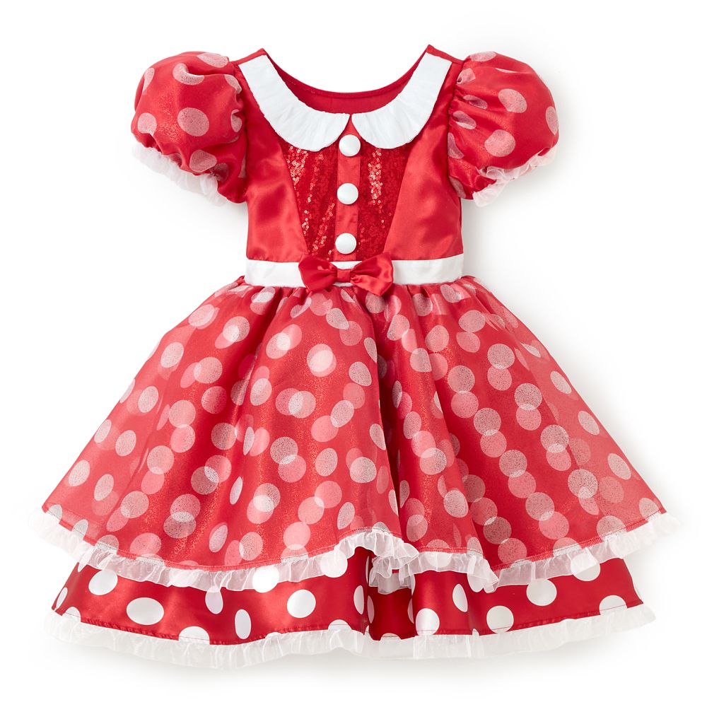 Rakuten - 【取寄せ】 ディズニー Disney US公式商品 ミニーマウス ミニー 子供 キッズ 女の子 男の子 コスチューム 衣装 ドレス 服 コスプレ ハロウィン ハロウィーン [並行輸入品] Minnie Mouse Costume for Kids ? Red グッズ ストア プレゼント ギフト 誕生日 人気