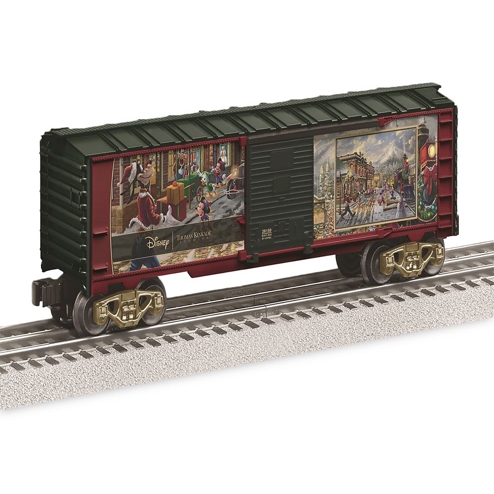 Rakuten - 【取寄せ】 ディズニー Disney US公式商品 ミッキーマウス ミッキー トーマスキンケード アンディー トーマスキンケード Thomas Kinkade ライオネル 鉄道模型 模型 鉄道 列車 トレイン 汽車 [並行輸入品] Mickey Mouse and Friends ''Candy Cane Express'' Thomas Kink