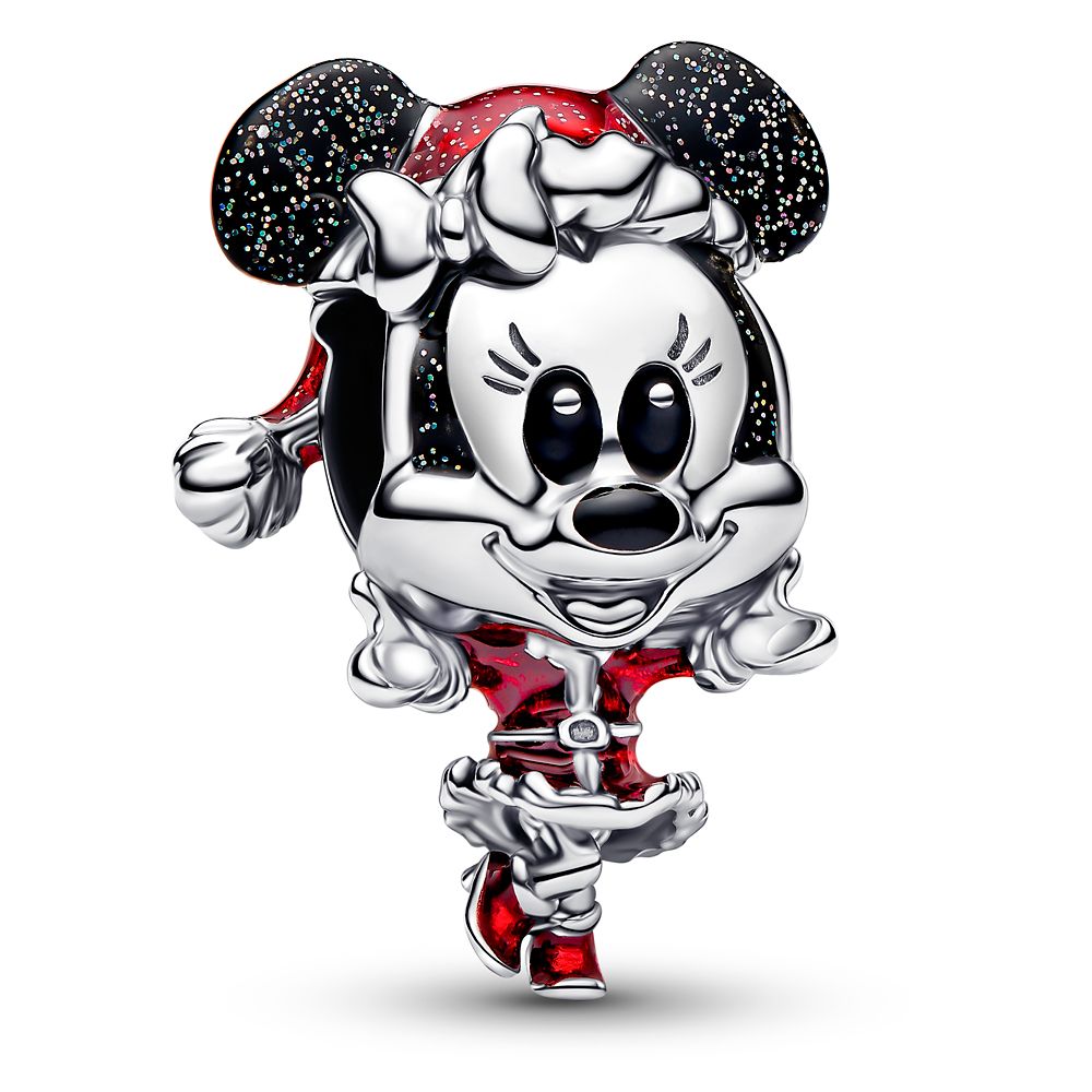 Rakuten - 【取寄せ】 ディズニー Disney US公式商品 ミニーマウス ミニー ドーラ パンドラ PANDORA チャーム 飾り ジュエリー アクセサリー サンタ [並行輸入品] Santa Minnie Mouse Charm by Pandora グッズ ストア プレゼント ギフト 誕生日 人気