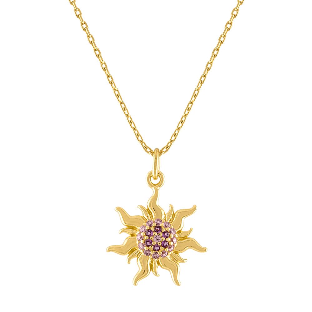 Rakuten - 【取寄せ】 ディズニー Disney US公式商品 塔の上 ラプンツェル プリンセス ネックレス ジュエリー アクセサリー レベッカフック [並行輸入品] Rapunzel Corona Sun Necklace by Rebecca Hook ? Tangled グッズ ストア プレゼント ギフト 誕生日 人気