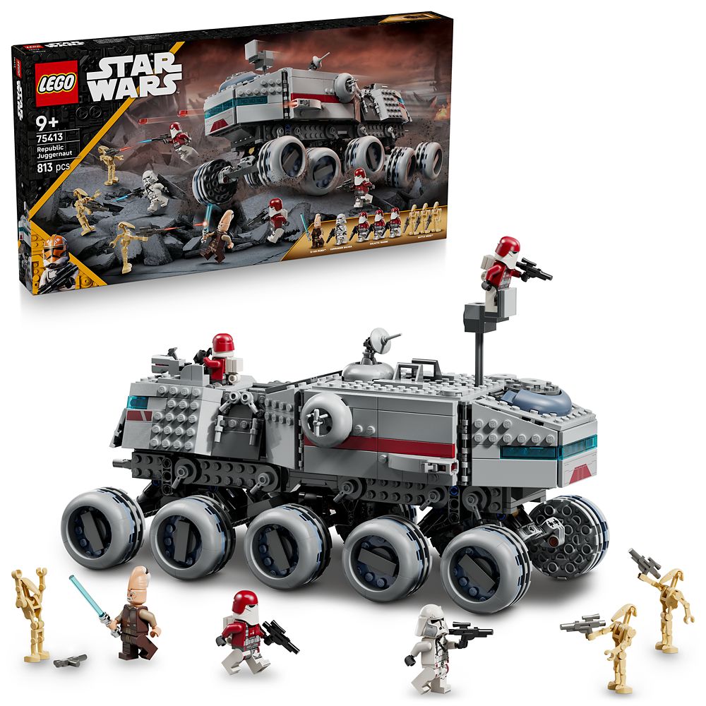 【取寄せ】 ディズニー Disney US公式商品 スターウォーズ レゴブロック LEGO レゴ おもちゃ ジャガーノート マーベル レゴ LEGO レゴブロック おもちゃ [並行輸入品] LEGO Republic Juggernaut 75413 ? Star Wars: The Clone Wars グッズ ストア プレゼント ギフト