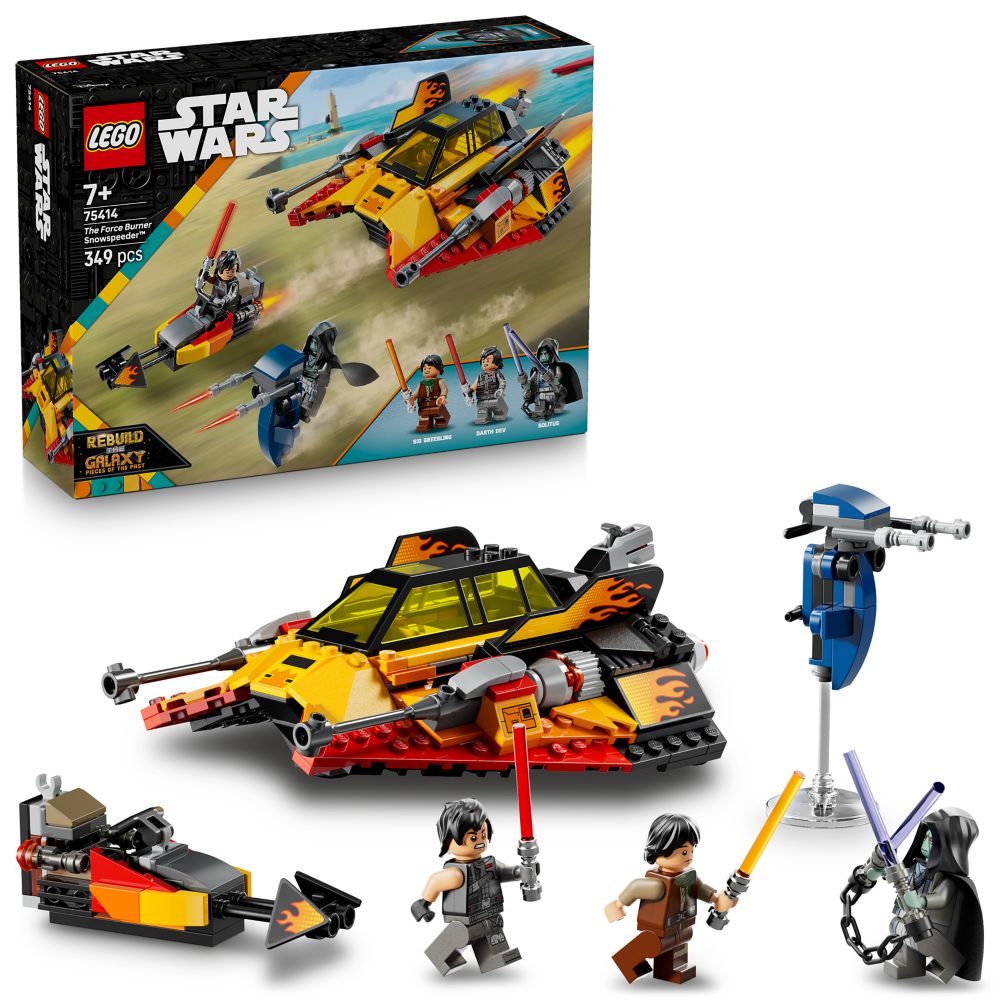 Rakuten - 【取寄せ】 ディズニー Disney US公式商品 スターウォーズ レゴブロック LEGO レゴ おもちゃ レゴ LEGO レゴブロック おもちゃ [並行輸入品] LEGO The Force Burner Snowspeeder 75414 ? Star Wars: Rebuild the Galaxy グッズ ストア プレゼント ギフト 誕生日 人気