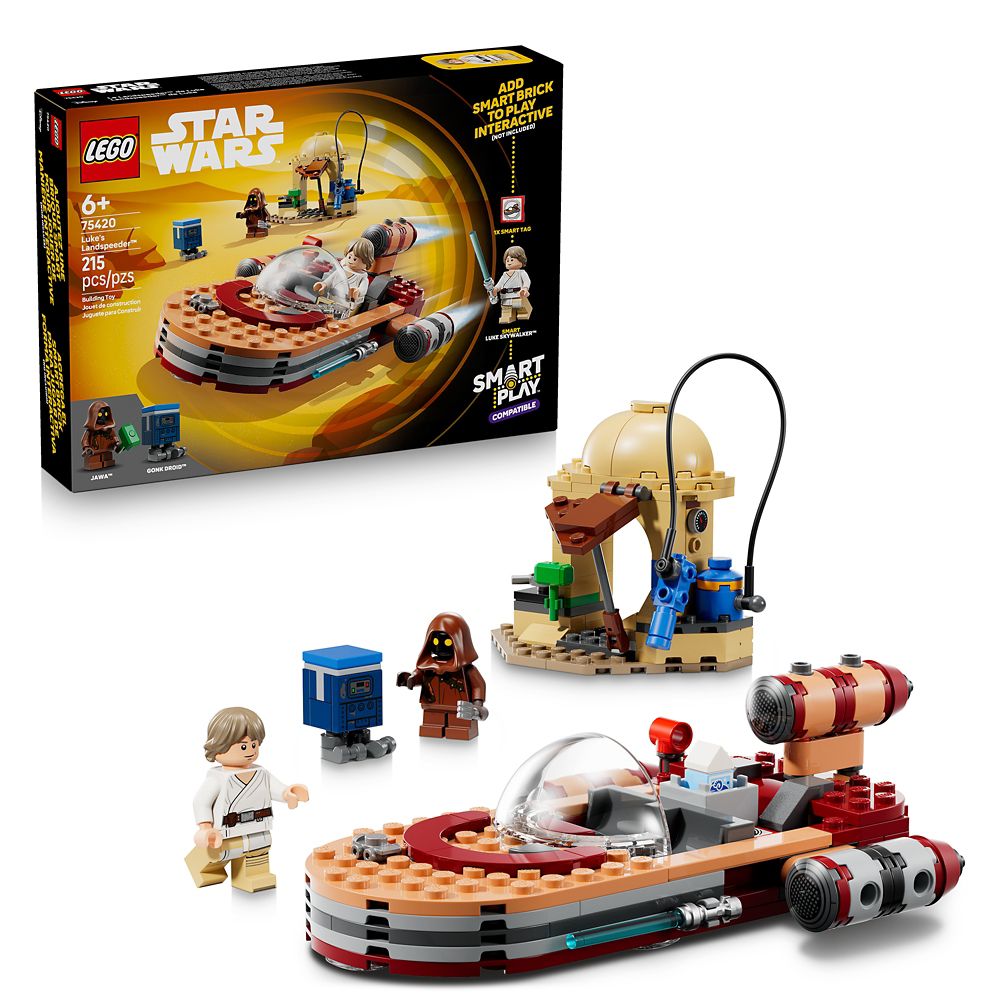 Rakuten - 【取寄せ】 ディズニー Disney US公式商品 スターウォーズ レゴブロック LEGO レゴ おもちゃ レゴ LEGO レゴブロック おもちゃ [並行輸入品] LEGO Luke's Landspeeder 75420 ? Star Wars SMART Play? グッズ ストア プレゼント ギフト 誕生日 人気