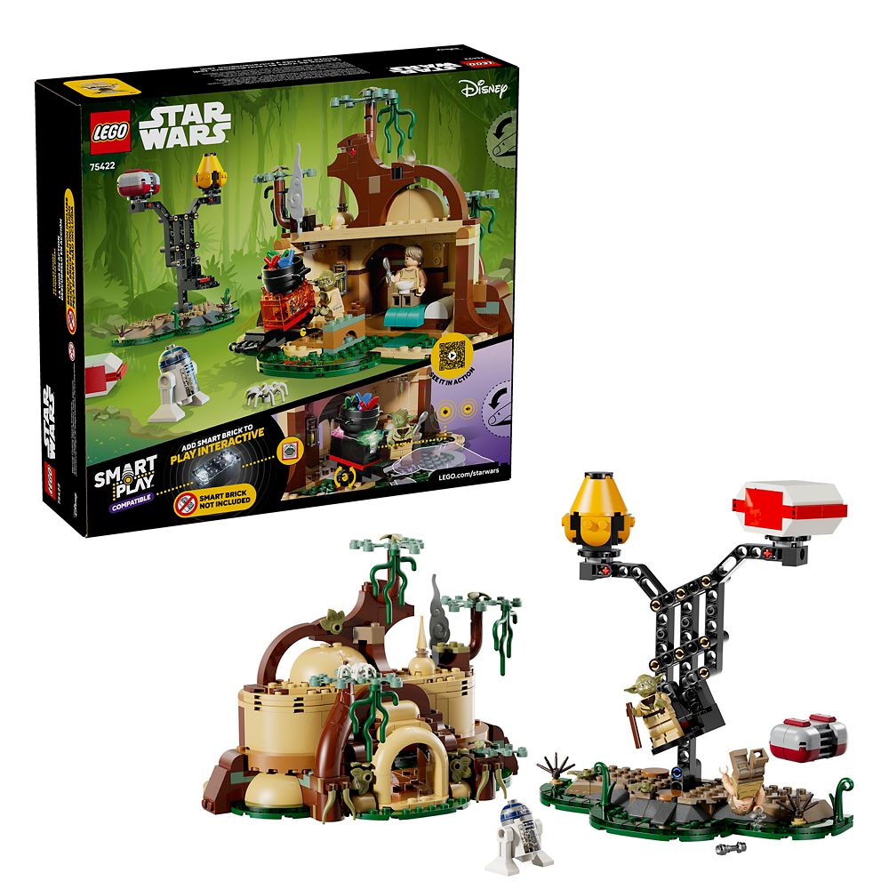 Rakuten - 【取寄せ】 ディズニー Disney US公式商品 ヨーダ スターウォーズ レゴブロック LEGO ジェダイ レゴ おもちゃ レゴ LEGO レゴブロック おもちゃ 列車 トレイン 汽車 [並行輸入品] LEGO Yoda's Hut and Jedi Training 75422 ? Star Wars SMART Play? グッズ ストア プ