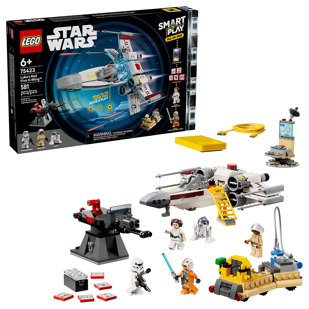 【取寄せ】 ディズニー Disney US公式商品 スターウォーズ レゴブロック LEGO X-Wing エックスウィング レゴ おもちゃ レゴ LEGO レゴブロック おもちゃ [並行輸入品] LEGO Luke's Red Five X-Wing 75423 ? Star Wars ? SMART Play? グッズ ストア プレゼント ギフ