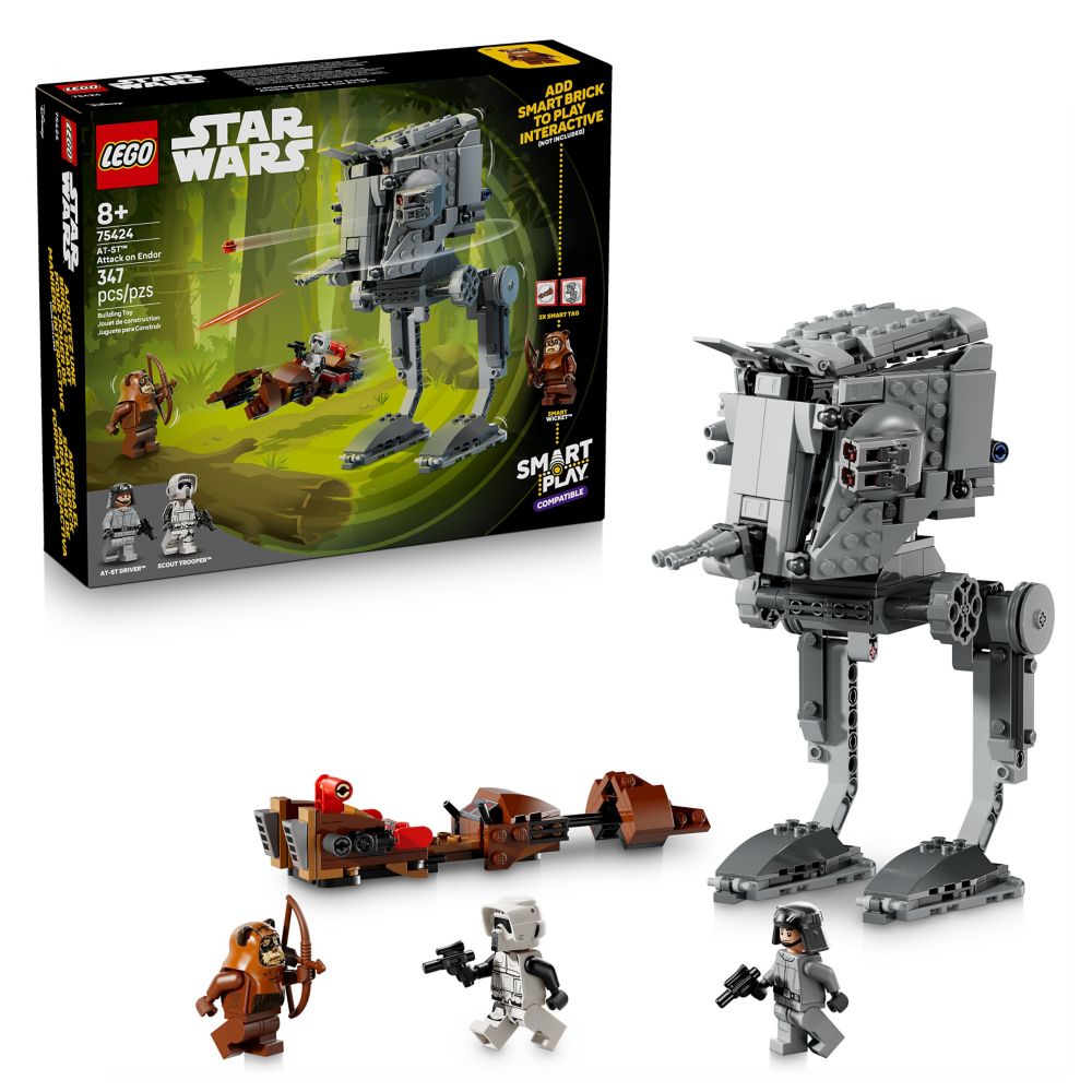 Rakuten - 【取寄せ】 ディズニー Disney US公式商品 スターウォーズ レゴブロック LEGO レゴ おもちゃ レゴ LEGO レゴブロック おもちゃ [並行輸入品] LEGO AT-ST Attack on Endor 75424 ? Star Wars SMART Play? グッズ ストア プレゼント ギフト 誕生日 人気