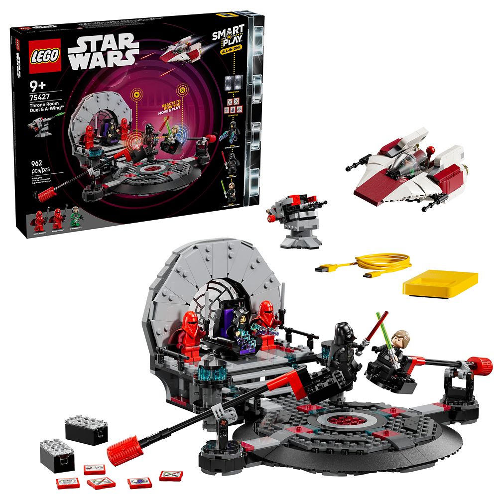 Rakuten - 【取寄せ】 ディズニー Disney US公式商品 スターウォーズ レゴブロック LEGO レゴ おもちゃ レゴ LEGO レゴブロック おもちゃ [並行輸入品] LEGO Throne Room Duel & A-Wing 75427 ? Star Wars ? SMART Play? グッズ ストア プレゼント ギフト 誕生日 人気