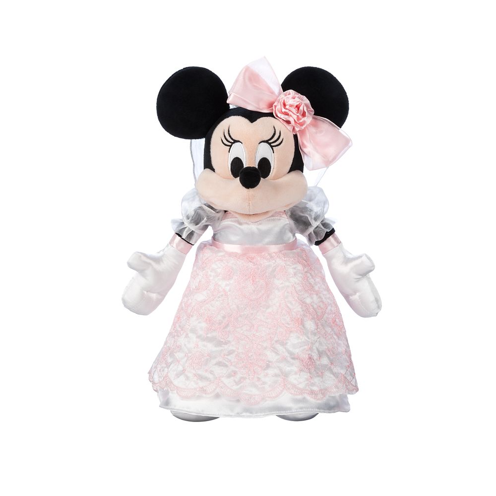 Rakuten - 【取寄せ】 ディズニー Disney US公式商品 ミニーマウス ミニー ウェディング 小サイズ ぬいぐるみ 人形 おもちゃ 花嫁 ブライド 30cm [並行輸入品] Minnie Mouse Wedding Plush ? Bride ? Small 12’’ グッズ ストア プレゼント ギフト 誕生日 人気