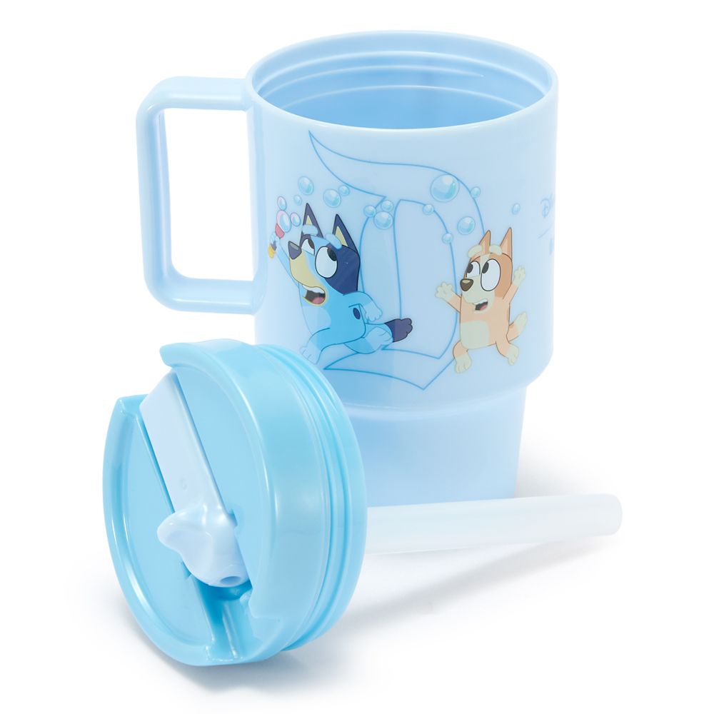 【取寄せ】 ディズニー Disney US公式商品 ディズニーランド ブルーイ タンブラー カップ 水筒 コップ 食器 ストロー ビンゴ マグ ストロー付き [並行輸入品] Bluey 18 oz. Tumbler with Built-In Straw Disneyland グッズ ストア プレゼント ギフト クリスマス 誕生日 人気 bemagical-10386049 ビーマジカル楽天市場店 サンプル画像3