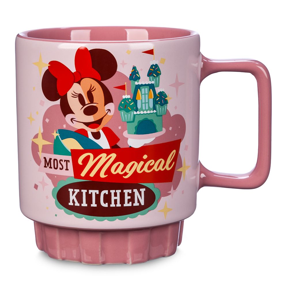 Rakuten - 【取寄せ】 ディズニー Disney US公式商品 ミニーマウス ミニー マグカップ マグ コップ カップ 食器 キッチン 台所 [並行輸入品] Minnie Mouse ''Most Magical Kitchen'' Footed Mug グッズ ストア プレゼント ギフト 誕生日 人気