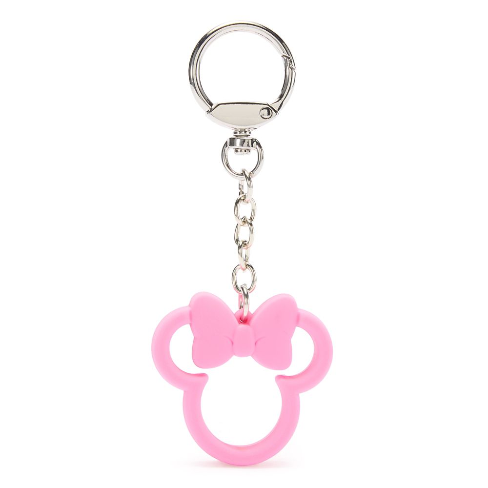 Rakuten - 【取寄せ】 ディズニー Disney US公式商品 ミニーマウス ミニー キーチェーン アクセサリー キーホルダー チャーム 飾り ジュエリー バッグ バック 鞄 かばん カギ 鍵 キー シリコン [並行輸入品] Minnie Mouse Icon Silicone Keychain Bag Charm グッズ ストア プレゼ