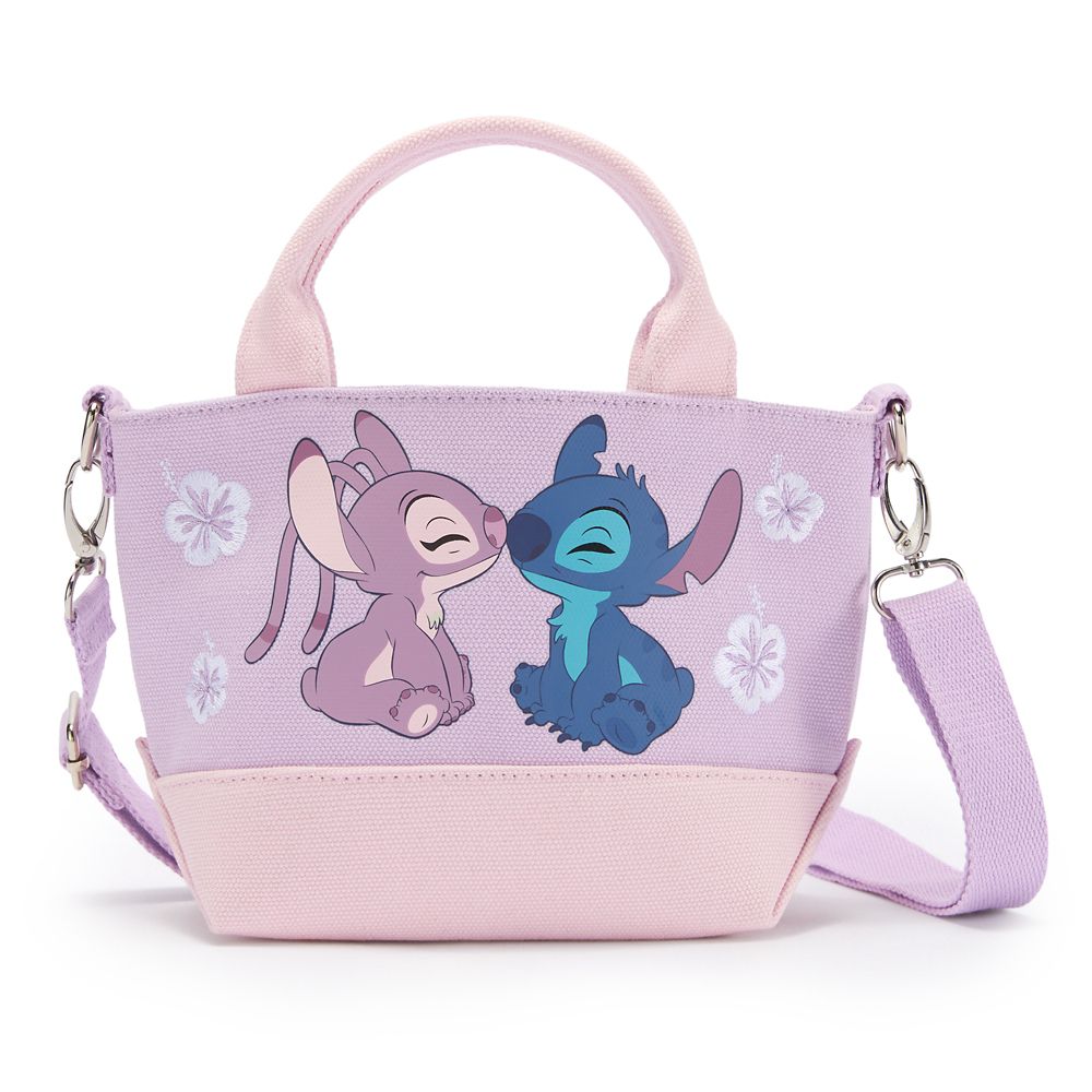 乐天商城 - 【取寄せ】 ディズニー Disney US公式商品 スティッチ リロとスティッチ リロ エンジェル トートバッグ バック 鞄 かばん 手提げ ミニ [並行輸入品] Stitch and Angel Mini Crossbody Tote ? Lilo & Stitch グッズ ストア プレゼント ギフト 誕生日 人気