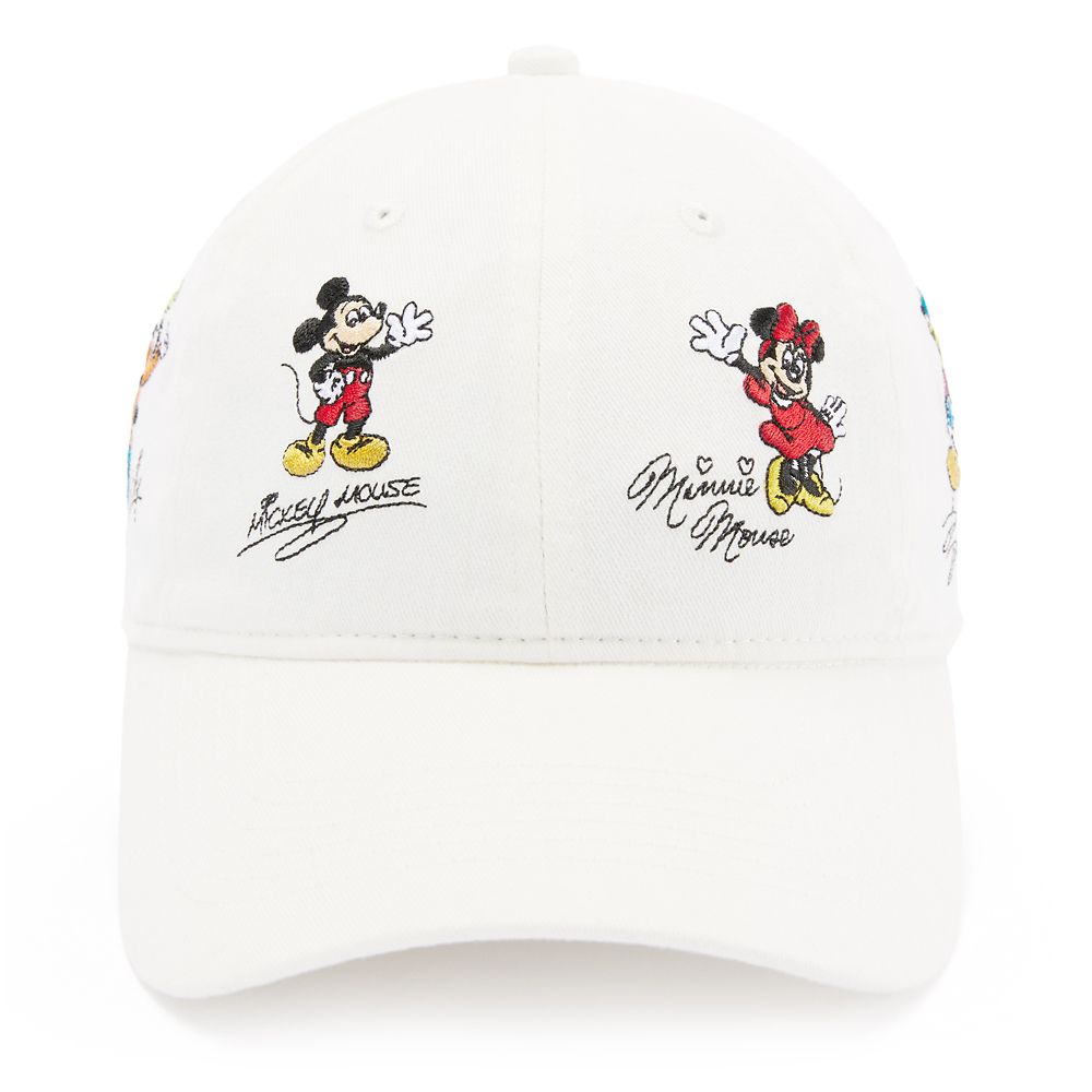 Rakuten - 【取寄せ】 ディズニー Disney US公式商品 ミッキーマウス ミッキー 大人用 大人 キャップ 帽子 ハット ベースボールキャップ 野球帽 ベースボール 野球 ボール [並行輸入品] Mickey Mouse and Friends Baseball Cap for Adults グッズ ストア プレゼント ギフト 誕生